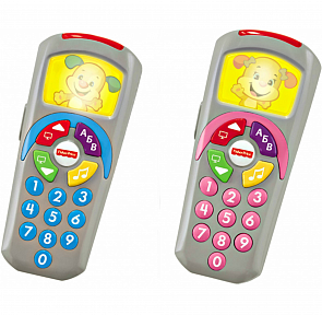 Пульт Ученого щенка и сестрички - Щелкай и учись (Fisher Price, DLK76sim)